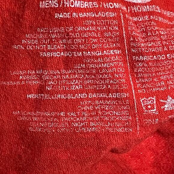 Columbia PHG Mens XL Red Short Sleeve Performance Hunting Gear Dog Crew Neck - Picture 7 of 10